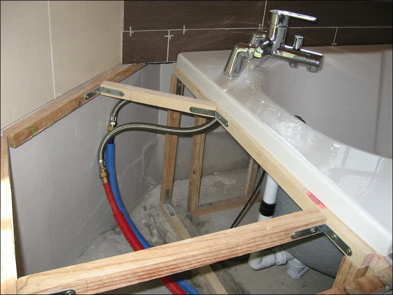 Habillage Baignoire Ossature Bois : La salle de bain de A ? Z, avec toutes ses ?volutions ? [maj 25/02 Habillage Baignoire Ossature Bois : La salle de bain de A ? Z, avec toutes ses ?volutions ? [maj 25/02