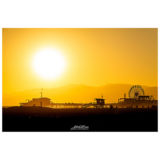 Sunset on the beach