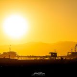 Sunset on the beach