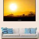 Sunset on the beach